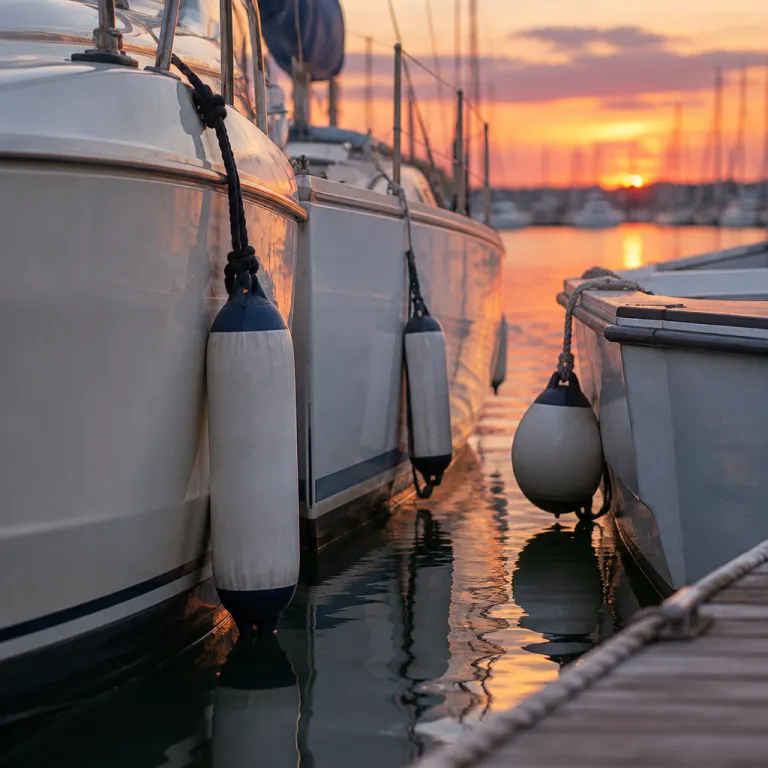 Pare battages : choisir et utiliser les défenses adaptées à chaque coque de bateau