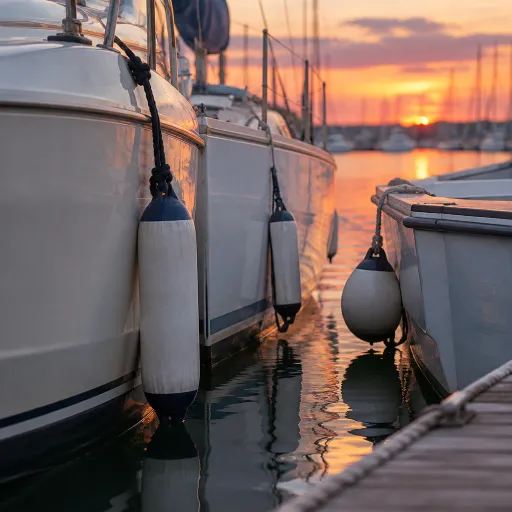 Pare battages : choisir et utiliser les défenses adaptées à chaque coque de bateau